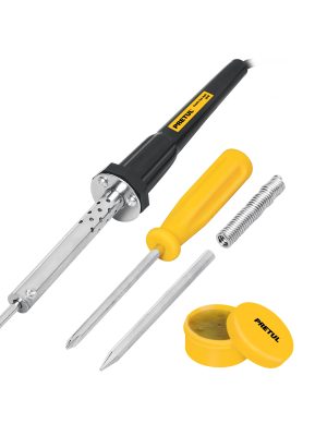 22805 - Cautín 30 W tipo lápiz con accesorios trabajo ligero, Pretul