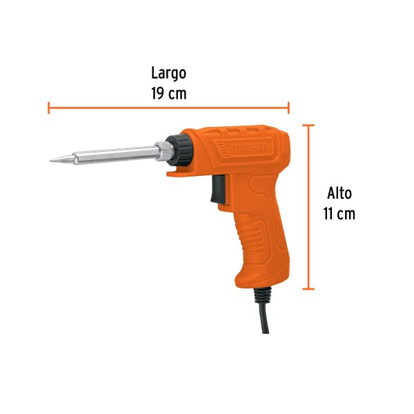 101591 - Cautín 40 W profesional tipo pistola para electrónica
