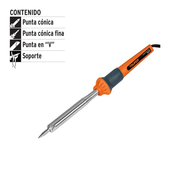 17547 - Cautín 60 W tipo lápiz para trabajo pesado, Truper