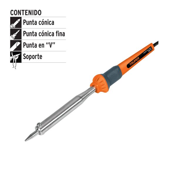 14622 - Cautín 80 W tipo lápiz para trabajo pesado, Truper