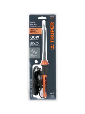 CAU-80E1.jpg 14622 - Cautín 80 W tipo lápiz para trabajo pesado, Truper