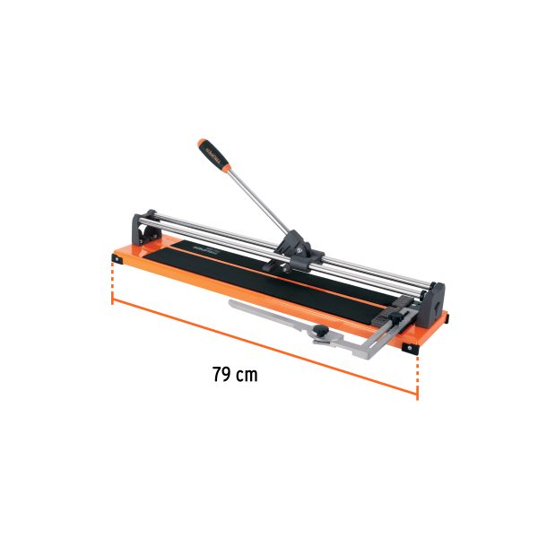 12931 - Cortador de azulejo 24' (60 cm) con baleros, Truper