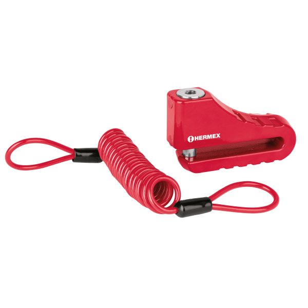 49623 - Candado para freno de disco motocicleta, 10mm, HERMEX