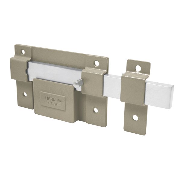 43499 - Cerradura de barra fija, cilindro exterior, HERMEX