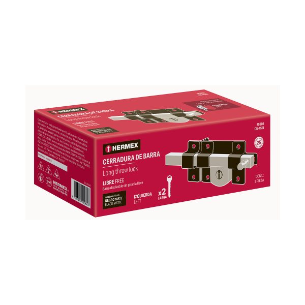 CB-456IE1.jpg 45580 - Cerradura de barra libre, izquierda, negra HERMEX