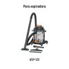 102179 - Bolsa con 2 carbones de repuesto para ASP-12X, TRUPER