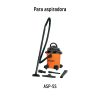 102177 - Bolsa con 2 carbones de repuesto para ASP-5S, TRUPER
