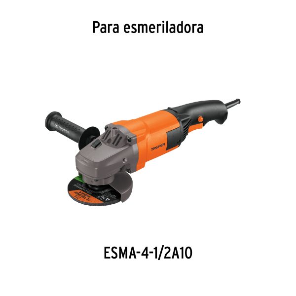 11014 - Bolsa con 2 carbones de repuesto para ESMA-4-1/2A10, TRUPER