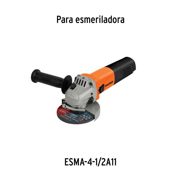 11019 - Bolsa con 2 carbones de repuesto para ESMA-4-1/2A11, TRUPER