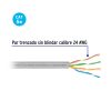 47382 - Metro de cable UTP CAT5E, Bobina de 305m, gris, VOLTECK
