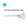49434 - Metro de cable UTP CAT6, Bobina de 305m, blanco, VOLTECK