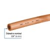 48155 - Rollo de 15m de tubo flexible de cobre 1/4', 1.7kg, FOSET