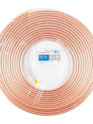 48157 - Rollo de 15m de tubo flexible de cobre 3/8', 2.6kg, FOSET