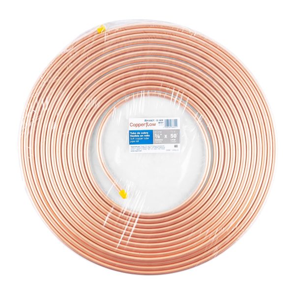 48157 - Rollo de 15m de tubo flexible de cobre 3/8', 2.6kg, FOSET