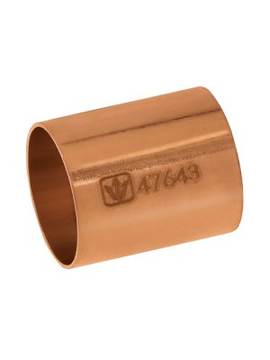 47643 - Cople de cobre 1/2', sin ranura, FOSET BASIC