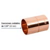48848 - Cople de cobre 1-1/4', con ranura, FOSET