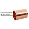 48849 - Cople de cobre 1-1/2', con ranura, FOSET