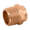 47625 - Conector de cobre de rosca exterior 1/2', Foset Basic