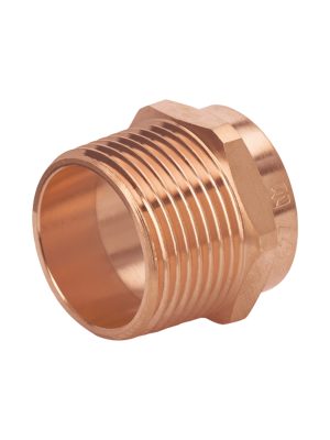 CC-613B.jpg 47627 - Conector de cobre de rosca exterior 1', Foset Basic