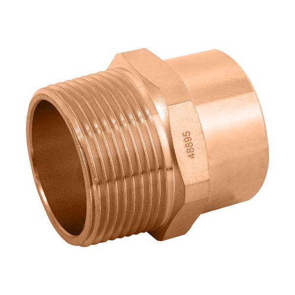 CC-614.jpg 48895 - Conector de cobre, rosca exterior 1-1/4', Foset