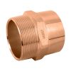 48897 - Conector de cobre, rosca exterior 2', Foset