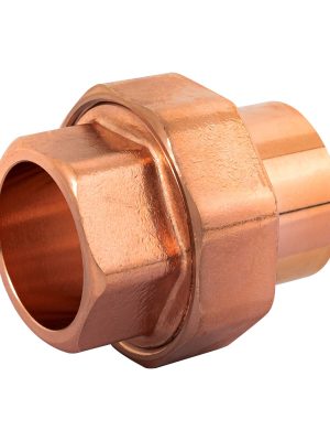 48901 - Tuerca unión de latón cobrizado 1-1/4', FOSET