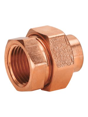 48882 - Tuerca unión latón cobrizado 1/2' rosca interior, Foset