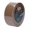 12556 - Cinta de empaque 48 mm x 150 m canela, Truper