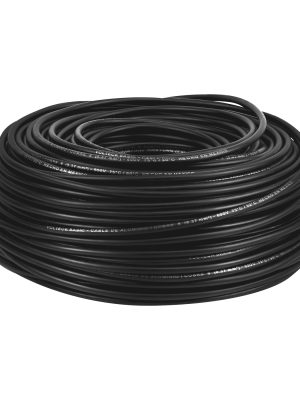 CCA-8N.jpg 40205 - Rollo de 100 metros de cable THW CCA 8 AWG negro, Basic