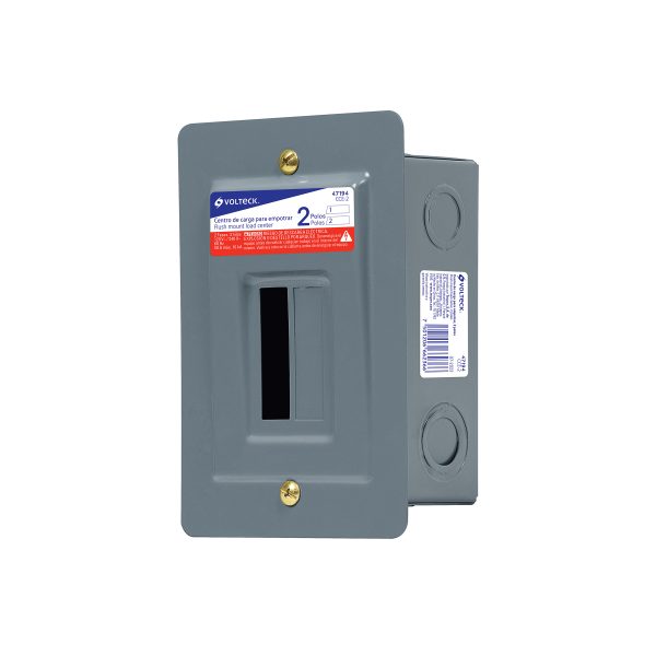 47194 - Centro de carga empotrable, 2 polos, Volteck