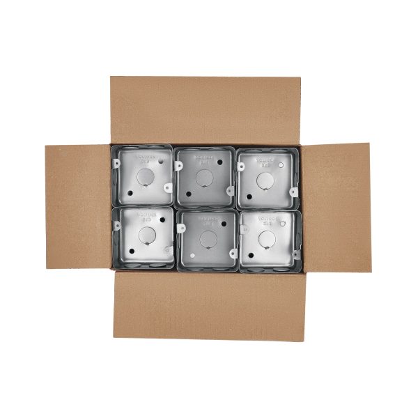 45008 - Caja cuadrada 3' x 3' económica, Volteck