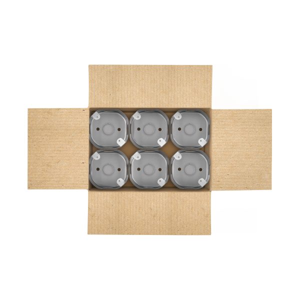 40998 - Caja octagonal 3' x 3' reforzada, VOLTECK