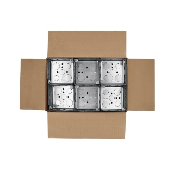 46321 - Caja cuadrada 4' x 4' reforzada, Volteck