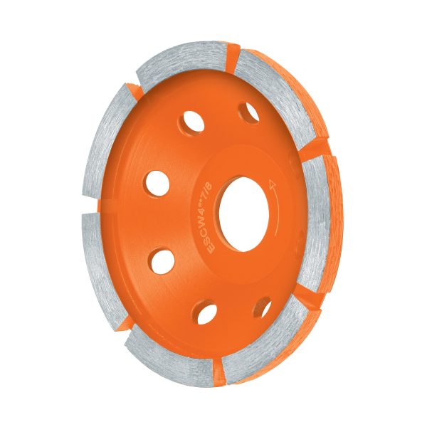 103210 - Copa de diamante 1 hilera 4' x 7/8', TRUPER