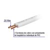 40201 - Carrete con 12 m cordón dúplex flexible SPT 16 AWG, Volteck