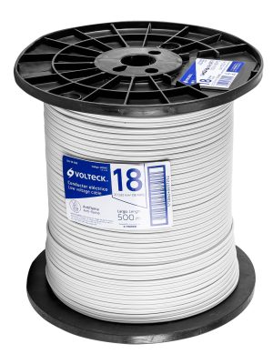 CDU-18-500.jpg 40045 - Metro de cordón dúplex flexible SPT 18 AWG en carrete 500 m