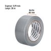 12587 - Cinta para ducto 30m x 48mm, espesor 0.19mm, Truper