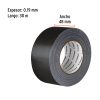 103062 - Cinta negra para ducto 30m x 48mm, espesor 0.19mm, Truper