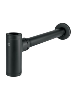 48269 - Céspol de bote minimalista 1 1/4', negro, para lavabo, Foset