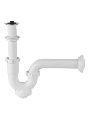 CE-234.jpg 49508 - Céspol rígido 1-1/4', con contra, polipropileno, para lavabo
