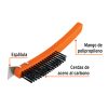 11539 - Cepillo de alambre 51 pinceles acero al carbono c/espátula