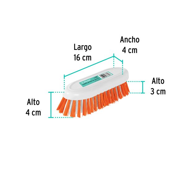 57007 - Cepillo grande de plástico, KLINTEK