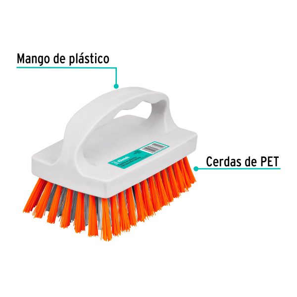 57009 - Cepillo tipo italiano de plástico, KLINTEK