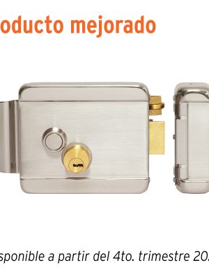 47979 - Cerradura electromecánica con botón, derecha, HERMEX