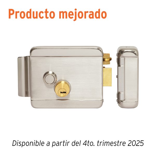 47979 - Cerradura electromecánica con botón, derecha, HERMEX