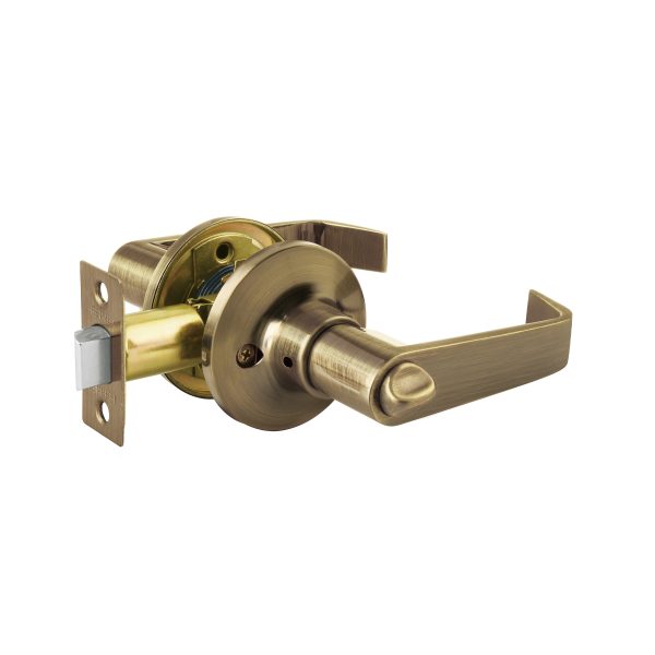 48430 - Cerradura manija 'Siena' p/baño, antiguo, cilindro de latón