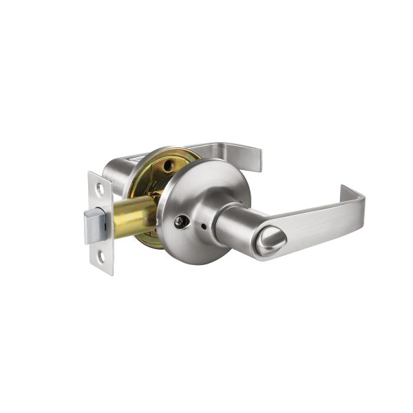47423 - Cerradura manija 'Siena' p/recámara cromo, cilindro de latón