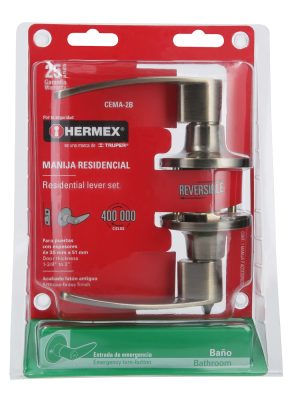 CEMA-2BE1.jpg 43660 - Cerradura manija 'Turín' p/baño latón antiguo, cil latón