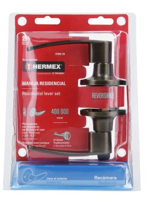 CEMA-2RE1.jpg 43661 - Cerradura manija 'Turín' p/recámara latón antiguo, cil latón