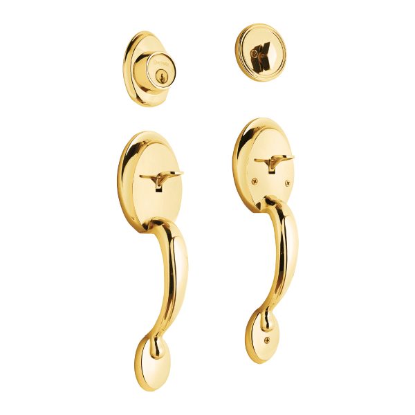 23676 - Doble jaladera y perilla, Berna mariposa, LB, BASIC